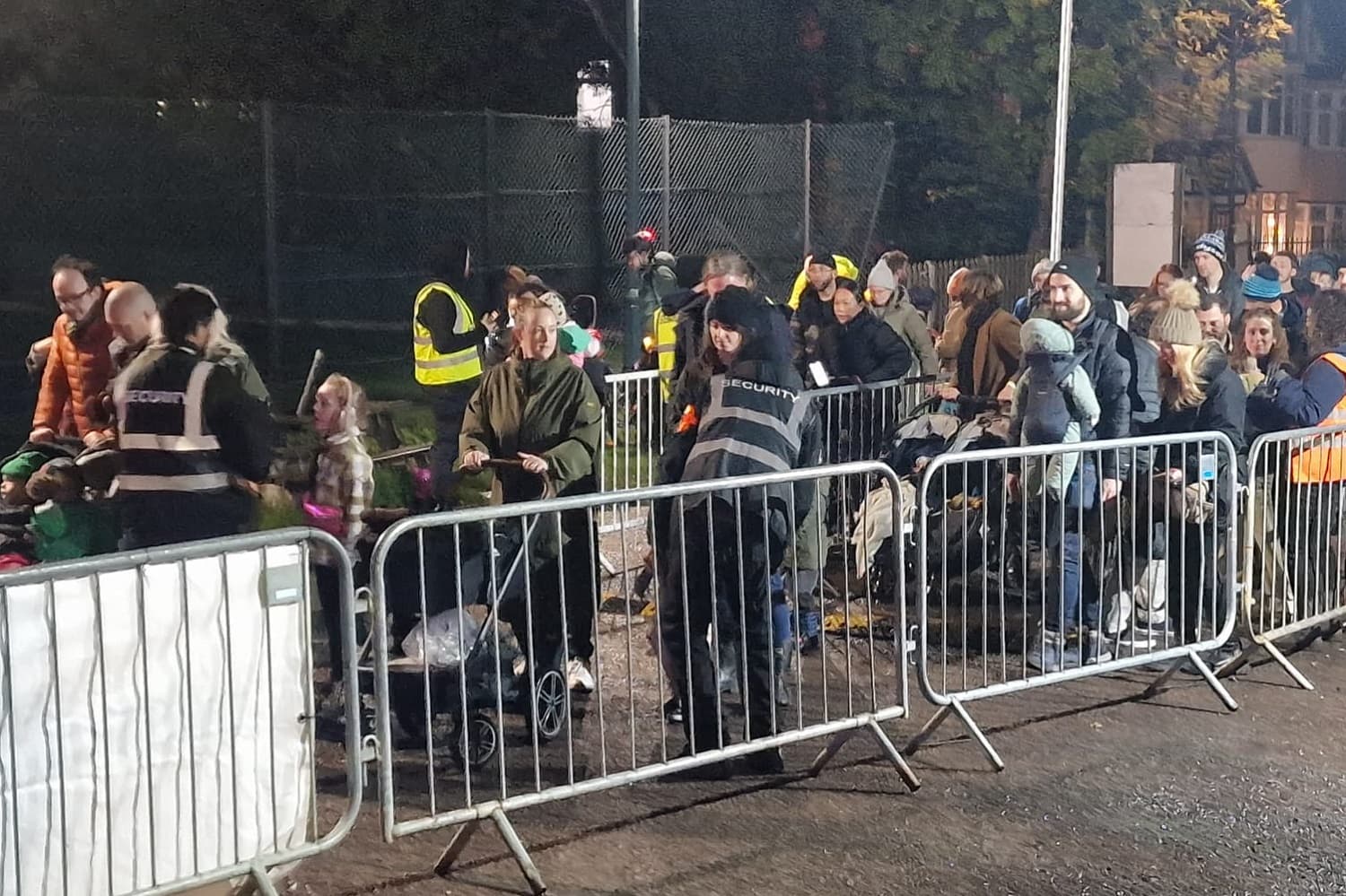 Gates open